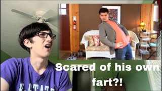 SCARED OF HIS OWN FART?! When Your Substitute Teacher Is Asian (Steven He) reaction