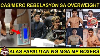 CASIMERO Papalitan ng mga MP Boxers sa TBP!  Rebelasyon sa Overweight Lumbas na