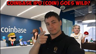 Coinbase IPO is about to pop off