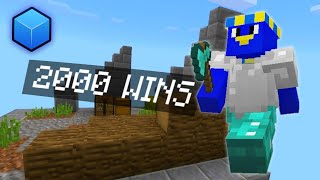 2000 Wins En Cubecraft Skywars!! 🔥