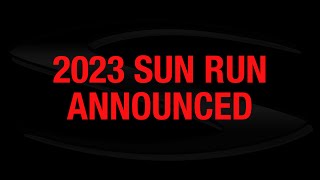 2023 Sun Run Announcement