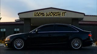 Suspension Upgrade! Complete Transformation Under $500! | 2014 Audi A4 Quattro B8/8.5