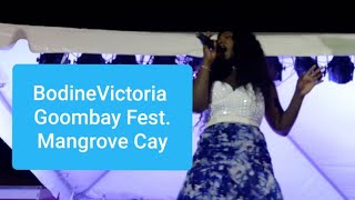 BodineVictoria LIVE in Mangrove Cay, Andros | Goombay Summer Festival  2019