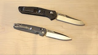 Benchmade 940-1 and Valet Comparison