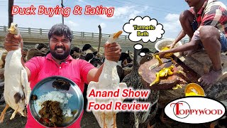 வாத்து கரி குழம்பு - Duck Buying & Eating - Toppywood - Anand Show - Food Review