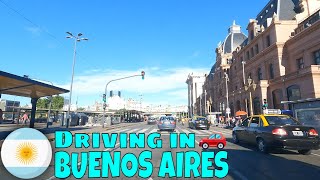 Driving in Buenos Aires | from Nueva Pompeya to San Telmo