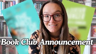 Book Club Announcement! | Chloe's Crime Scene Corner