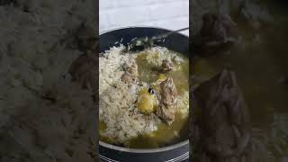 Hara Masala Pulao #yt #food #cooking #pakistan #india #youtubeshorts #ytviral #pulao 😍😍