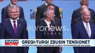 Greqi-Turqi zbusin temsionet: Mitsotakis Erdogan takohen në Vilnius: Të intesifikojmë dialogun