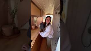 Van Life Shower Upgrade! #shorts #vanlife