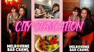 My First Night Out with Cai A.K.A Samantha  | Weekend Vlog | Melbourne Bar Crawl with Ms. Kittykits