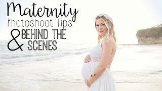 Maternity Photoshoot Tips & Behind the Scenes!