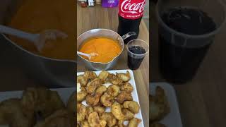 #chicken steam and fried momos #shortvideo