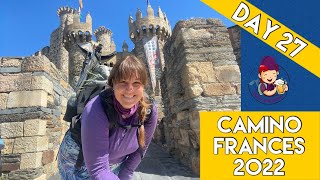 Day 27- Camino Frances 2022 | Ponferrada Castle, Shoe Repair, Winery Visit, & Cacabelos Party Night