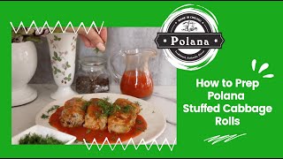 Polana Polish Food | Cabbage Rolls Cooking Instructions