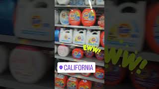 Eww Brother,  you have to lock up laundry detergent #memes #meme #california #walmart