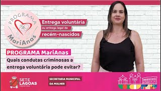 Quais condutas criminosas a entrega voluntária pode evitar?