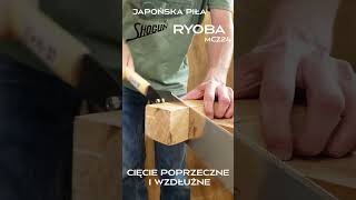 Zestaw pił japońskich Classic Shogun - precyzyjne cięcie drewna Ryoba, Kataba, Dozuki