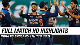 India vs England 4th T20 Highlights 2021