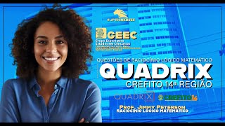 Raciocínio Lógico Matemático concurso CREFITO 14ª Região - Banca Quadrix