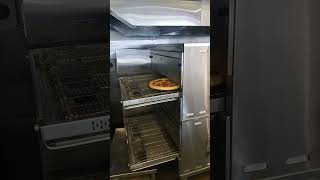 cooking pizza hot