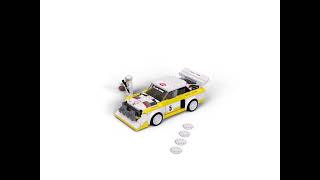 Lego Set 76897 Speed Champions 1985 Audi Sport Quattro S1