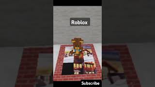 Super Bear Adventure 🐻 VS Roblox 😎 Puzzle Solve 🥲 #roblox #superbearadventure #shorts