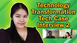 Mock Technology Consulting Case Interview: Tech Transformation | CAREER COACHING WITH CHRISTINE