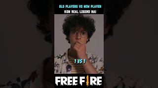 Old Players 🙋 vs New Players 🙋 Kon Pro Hai 🤔🔥 #shorts #trending #freefire