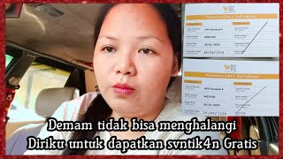 Vlog Pendek Lorinda|| Hpv vaccination day| Pasar Malam Papar