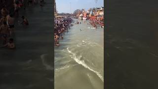 Bhola Tera dam damru baje #trending #haridwar #kawadyatra #ganga #viral #shorts 🕉️🙏