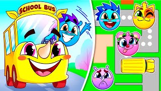 School Bus, Race Cars & Kids Songs by Baby Cars