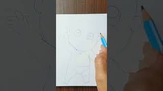 How to Draw Raju from Chota Bheem | Chota Bheem Characters Drawing | #shorts #shortsvideo  #drawing