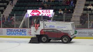 Haley's First Zamboni Ride Part 1