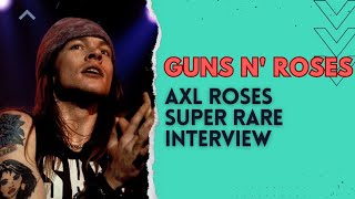 Unlocking Axl Rose's Secrets: The Super Rare 'Guns N' Roses'