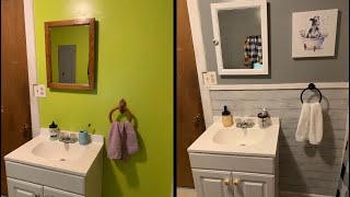 Giving My Bathroom A Modern Farmhouse Renovation