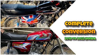 How to restore Honda 125 old model to new model😳| Restoration of Honda 125