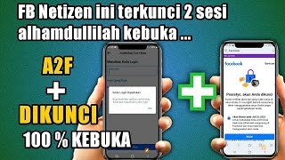 Cara atasi fb terkunci 2 sesi ‼️kode login authentikasi dan di kunci‼️ terbaru 2023