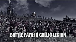 History of the army of ancient Rome. The battle path of the III Gallic Legion