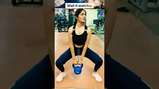 Cute girl reaction with me😂🥰 #funny #shorts #reaction #gym