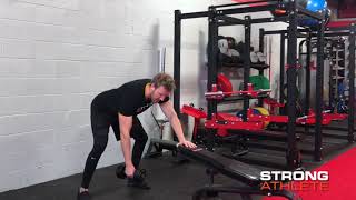 Single Arm Dumbbell Row Bi-Lateral Stance