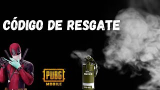 CÓDIGO DE RESGATE - PUBG MOBILE - DEADPOOL GAMES