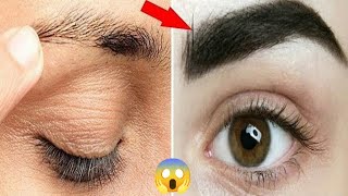 सिर्फ 3 दिन रात में इसे लगालो Eyebrows इतनी घनी ओर लम्बी हो जाएगी /Easy Ways to Grow Thick Eyebrows