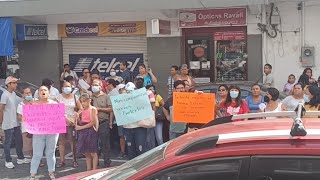 🔴 En Vivo 🎥 Colonos de Tuxpan Veracruz exigen se les de el servicio de agua que pagan mes con mes