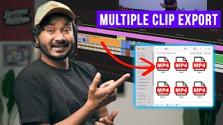 Export (MP4) Multiple Clip at Once from Sequence in Premiere Pro