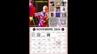 Novembre 2024 agenda