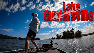 Fishing SUPER DEEP and SUPER SHALLOW for BIG Bass on Lake Guntersville!!