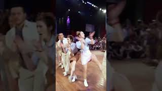 1/2 Final Team City Battle (Warsaw VS Paris) at Savoy Cup 2023 #lindyhop #short #shorts #dancevideo