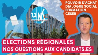 L'UR UNSA s'adresse aux 7 candidats.es aux élections régionales en Bourgogne-Franche-Comté