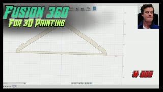 Fusion 360 for 3Dprinting | #05 (long episode) making a cloth hanger adapter